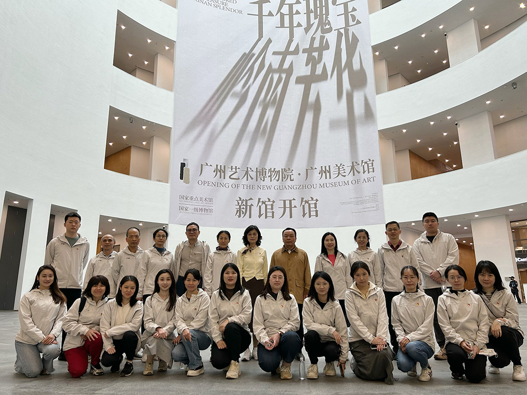 “艺”心向党 向美而行 —K8凯发第八党支部赴广州艺术博物院发展主题党日活动
